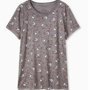 CLASSIC FIT CREW TEE - SKULL CANDY CANE